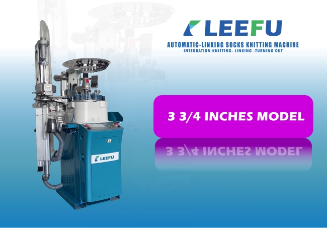 LEEFU atuomatic sock knitting machine 3.75 INCHES