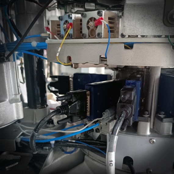LEEFU automatic linking sock making machine jacquard needle broken detector